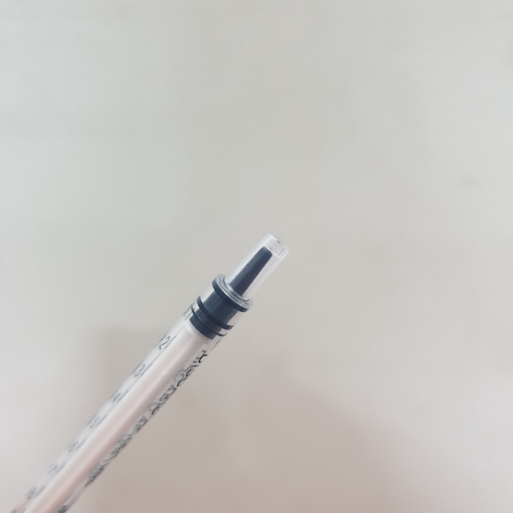 Lẻ 1 Bơm tiêm MPV 1ml 25G 26G 13mm xilanh 1cc tiết kiệm tinh chất tiêm prp lắp đầu kim meso 30G 34G