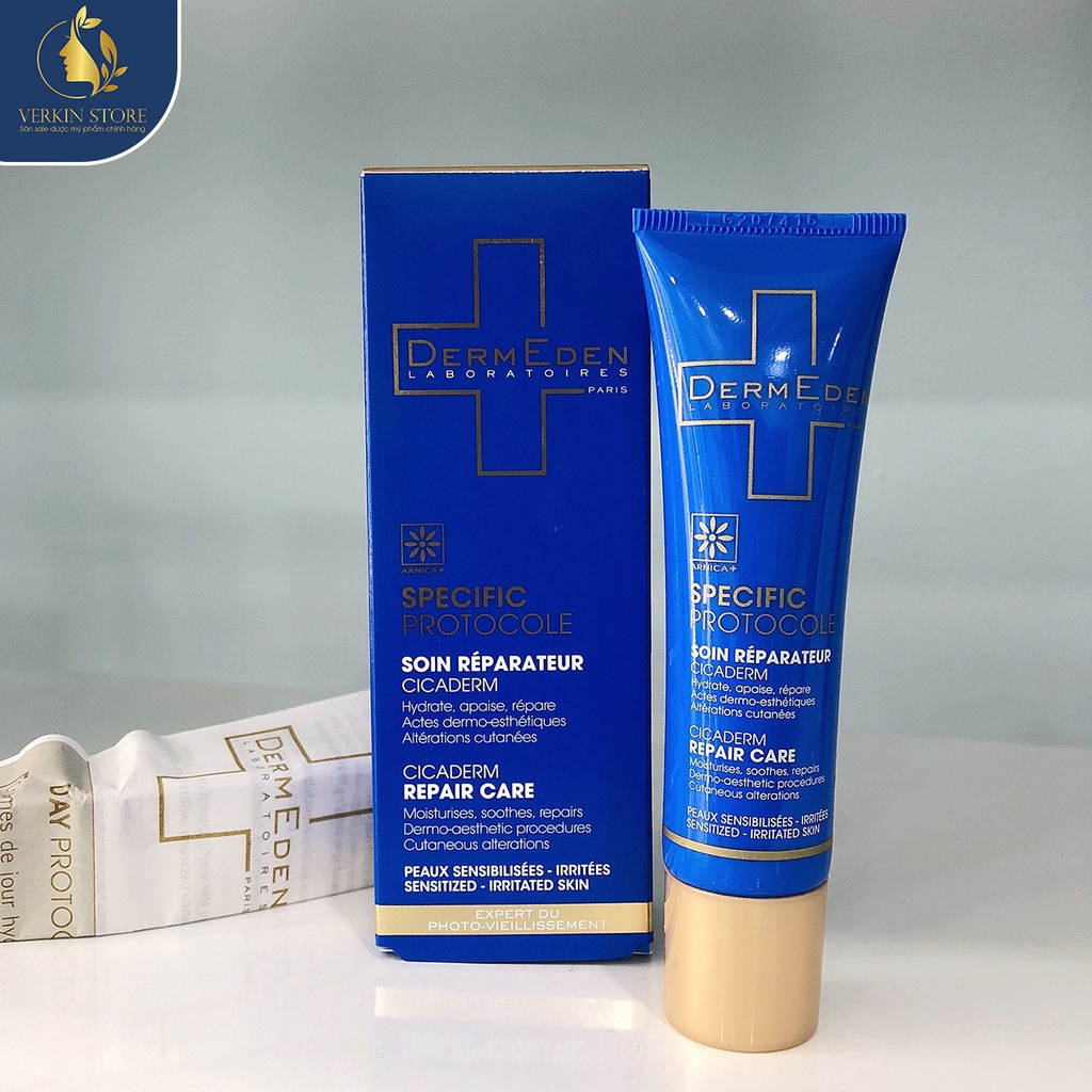 Kem dưỡng làm dịu và phục hồi da Dermeden Repair Care  - Verkin Store