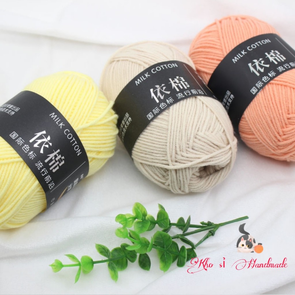 Len Milk Cotton 50gr  Bảng màu 2/2