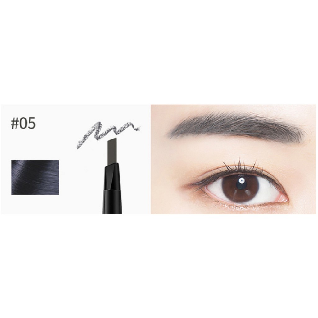 Bút Chì Kẻ Mày Lameila Double Eyebrow Pencil MXx