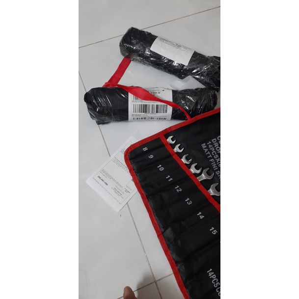 Bộ cờ lê mỏ lết 14 Món ,từ 8mm đến 24mm hàng xịn vặn gì cũng được .