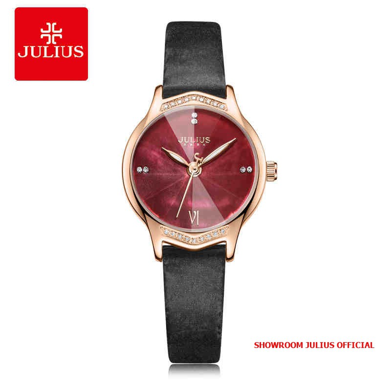 Đồng hồ nữ julius JA 1155 dây da