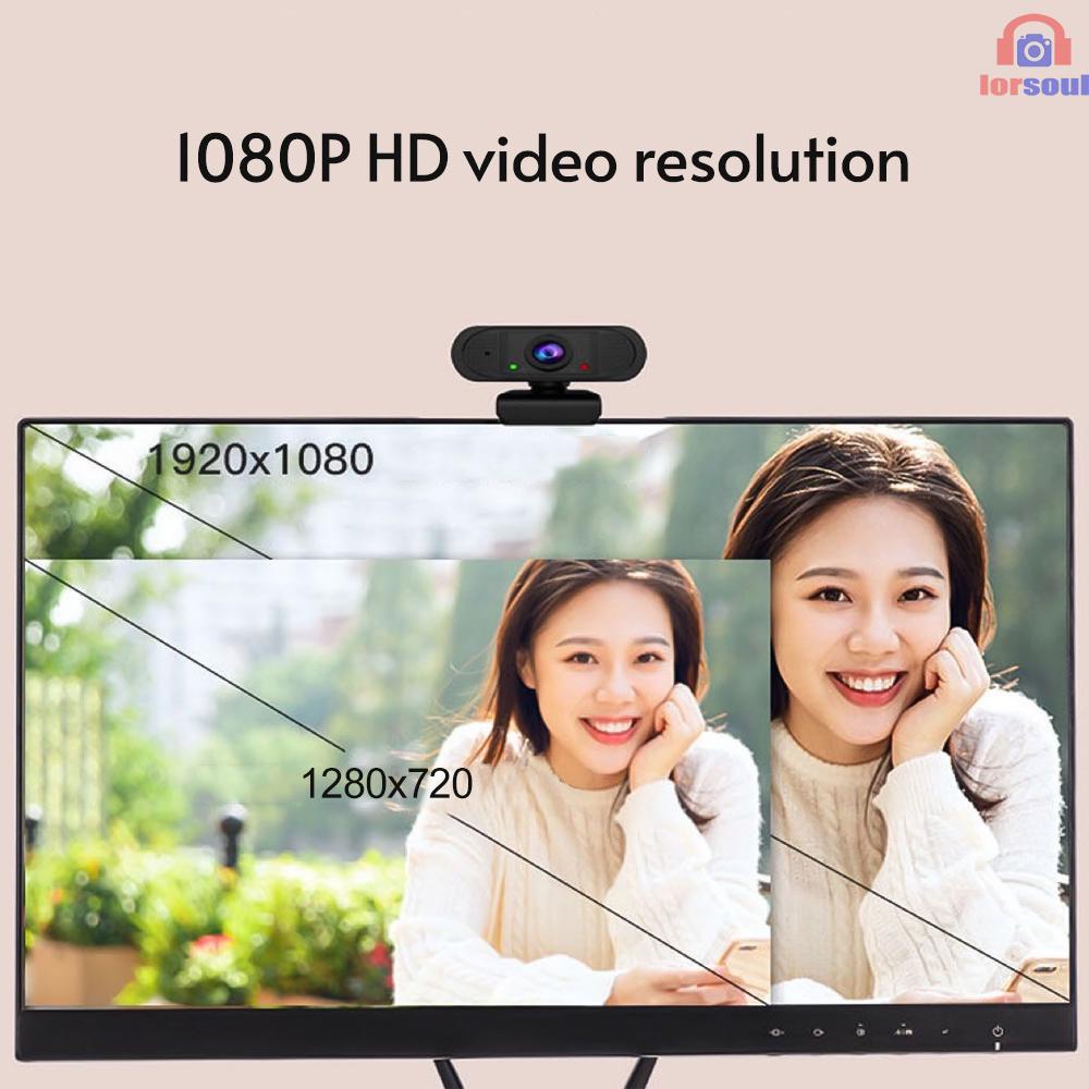 Webcam 1080p Hd Tích Hợp Micro Hỗ Trợ Phát Trực Tuyến Cho Máy Tính | BigBuy360 - bigbuy360.vn