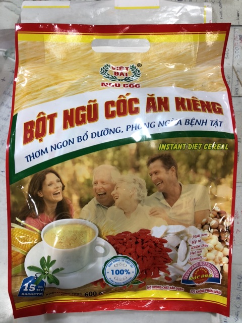 ❤️BỘT NGŨ CỐC ĂN KIÊNG VIỆT ĐÀI 600g