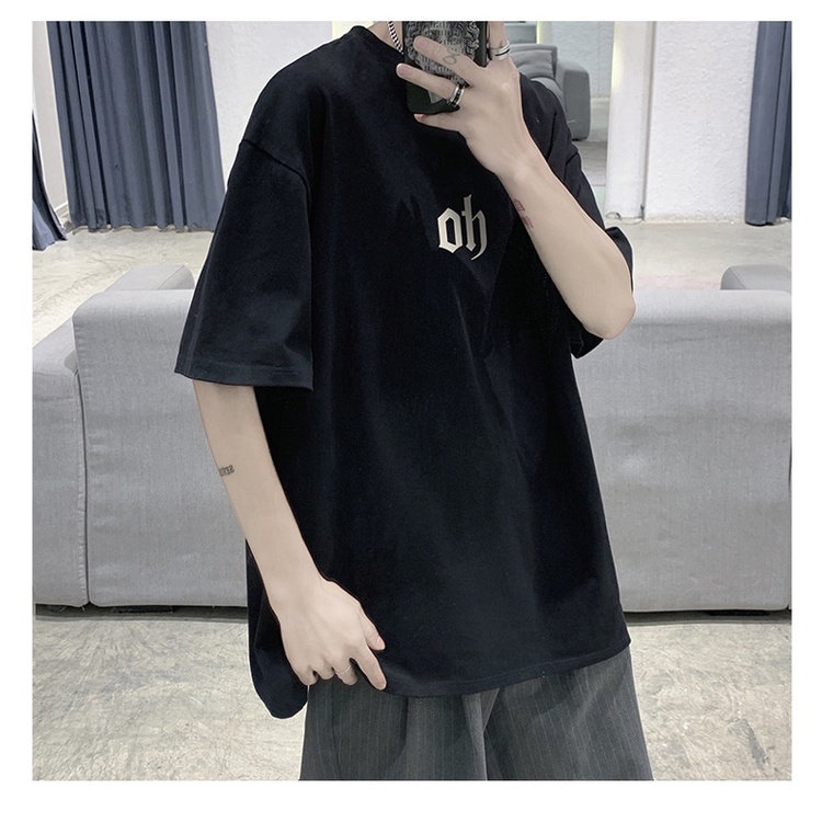 Áo thun form rộng ngắn tay unisex siêu đẹp siêu rẻ OH N93