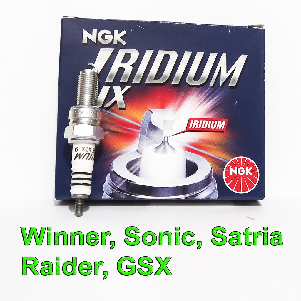 Bugi NGK IRIDIUM CPR9EAIX-9 cho Winner, Sonic, Raider, Satria, ...