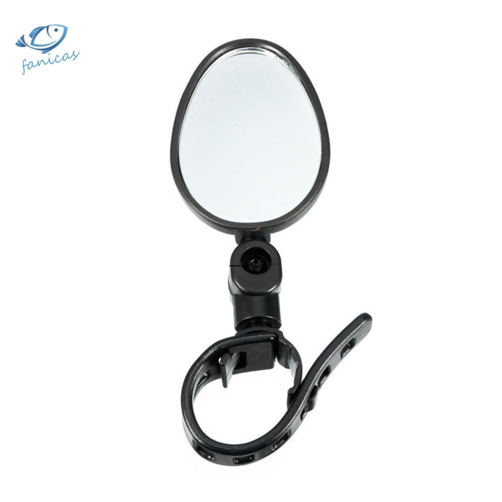 Gương chiếu hậu gắn tay lái xoay được 360 độ màu đen dành cho xe đạp leo núi xe đạp đường trường