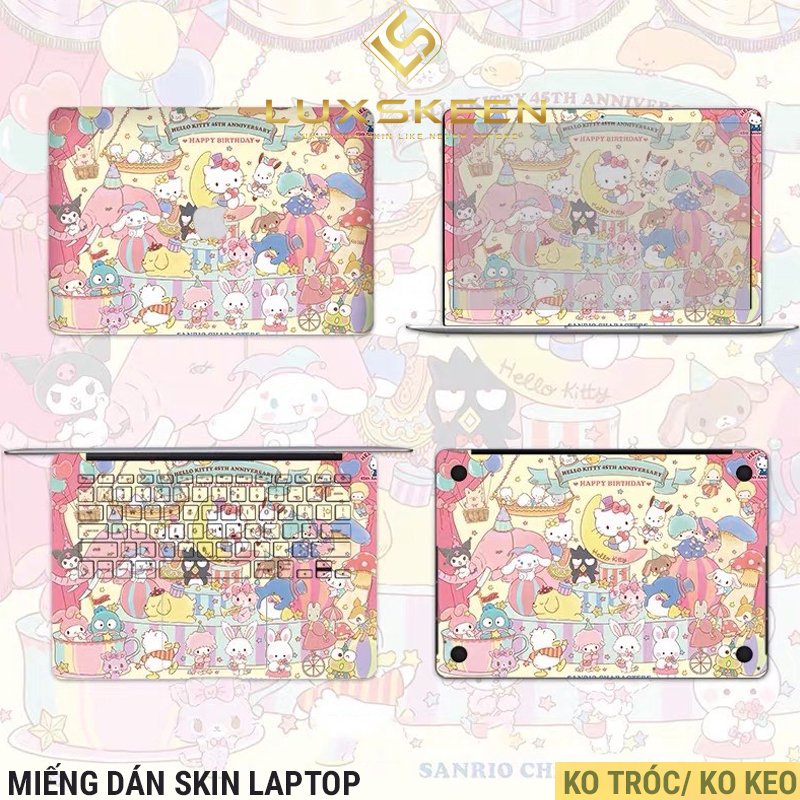 Miếng Dán Skin Laptop - Decal Dán cho Dell, Hp, Asus, Lenovo, Acer, MSI, Surface,Vaio, Macbook 15 6 inch MD 67 LUXSKEEN