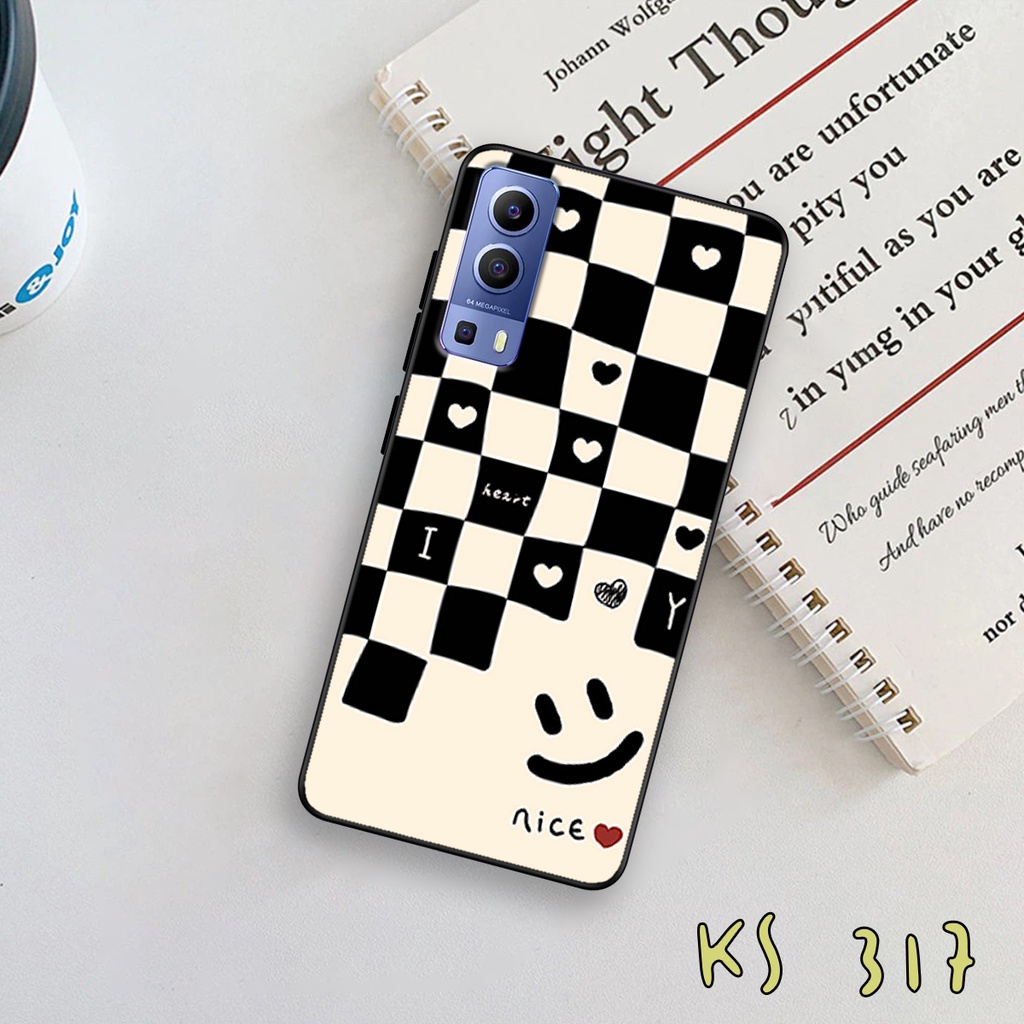 Ốp lưng Vivo y72 5G - Vivo Y15s - Vivo Y52s - Ốp in hình họa tiết caro bền, đẹp