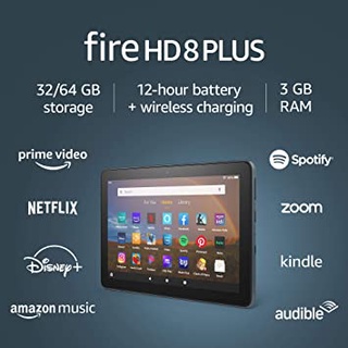 Máy tính bảng Kindle Fire HD8 Plus – Thế hệ 10 2020 màn hình 8inch sắc nét, RAM 3GB, dung lượng 32GB – NEW SEAL 100%