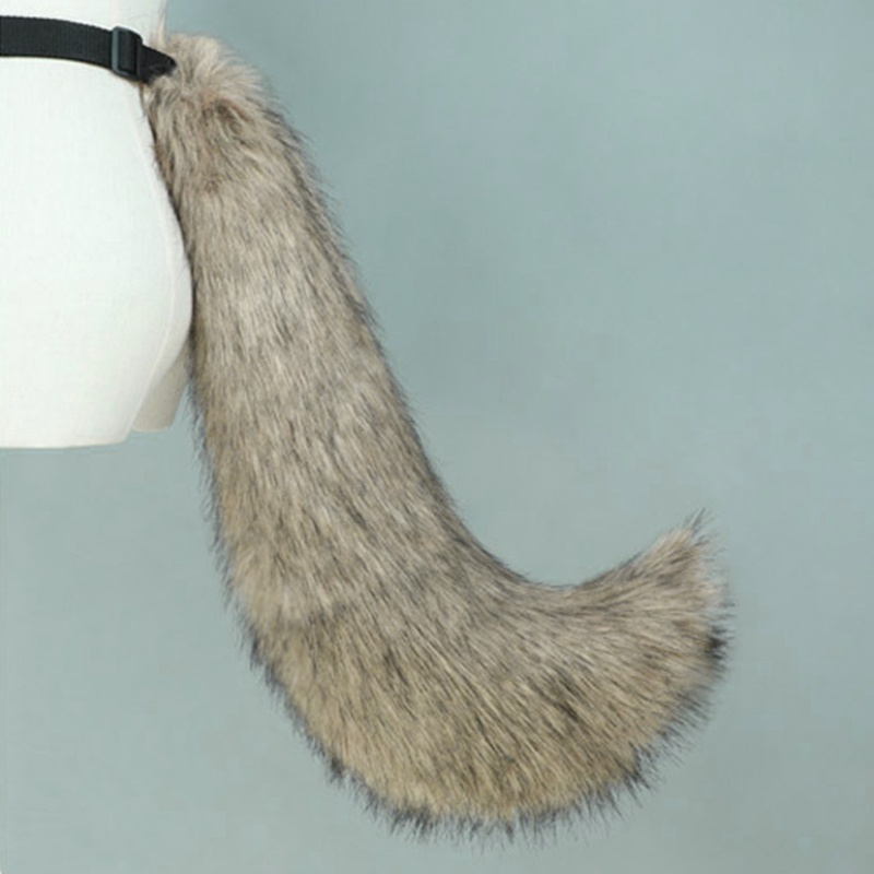Đuôi Chó Sói Hóa Trang Halloween / Giáng Sinh Một Kích Cỡ  Đuôi Lông Giả Hóa Trang 65cm / 25Cm