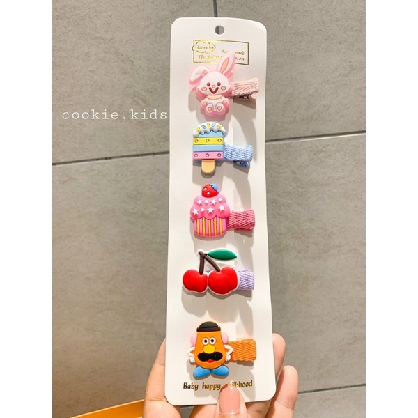 Set cặp tóc siêu xinh cho bé gái