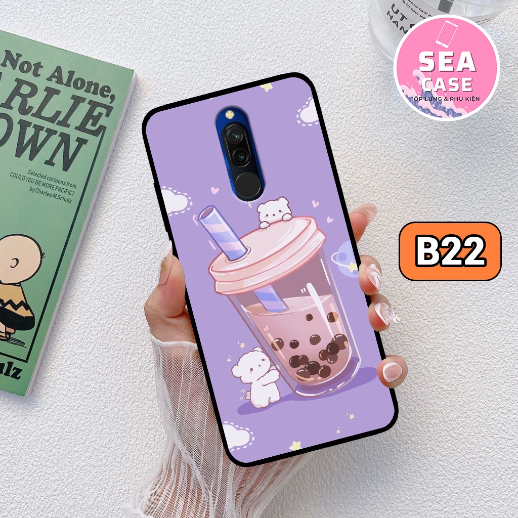 Ốp lưng XIAOMI REDMI NOTE 8 PRO/ REDMI 8/ REDMI 9 hình gấu đáng yêu,dễ thương – ốp nhựa chống trầy,chống va đập