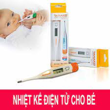 Nhiệt kế điện tử đầu mềm TANAKO - Nhận kết quả nhanh sau 30 giây - An toàn Chính hãng