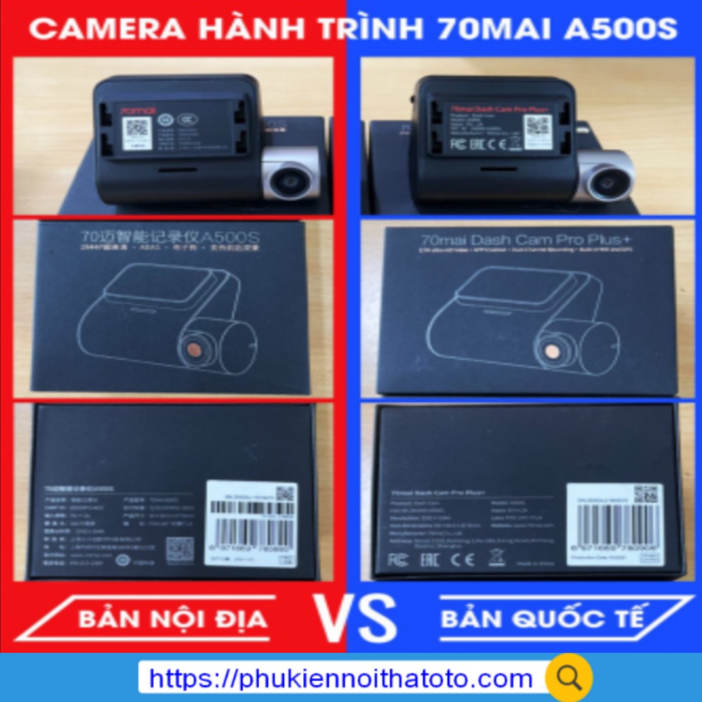 CAMERA HÀNH TRÌNH 70MAI A500S