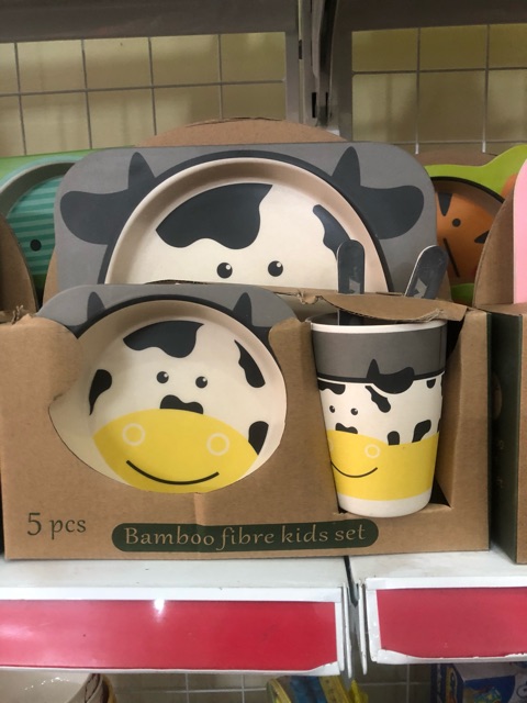 Bộ bát ăn bột tre