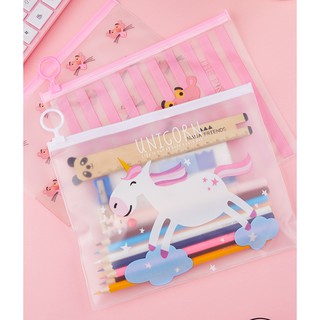 Túi Zip Unicorn dễ thương