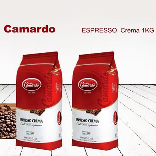 Hạt cà phê Ý Camardo 1 Kg, nguyên hạt cà phê nhập khẩu Ý