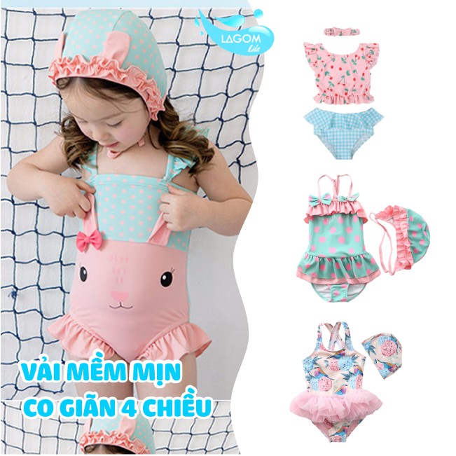 Đồ Bơi Bé Gái Điệu Đà 2- 10 Tuổi Cực Xinh Dễ Thương Cho Bé Gái Đi Biển [Hàng Cao Cấp]
