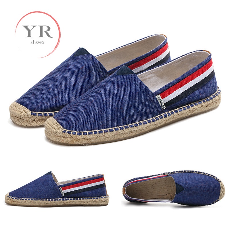 Giày Lười Vải Canvas Thoải Mái Thời Trang Unisex Cá Tính