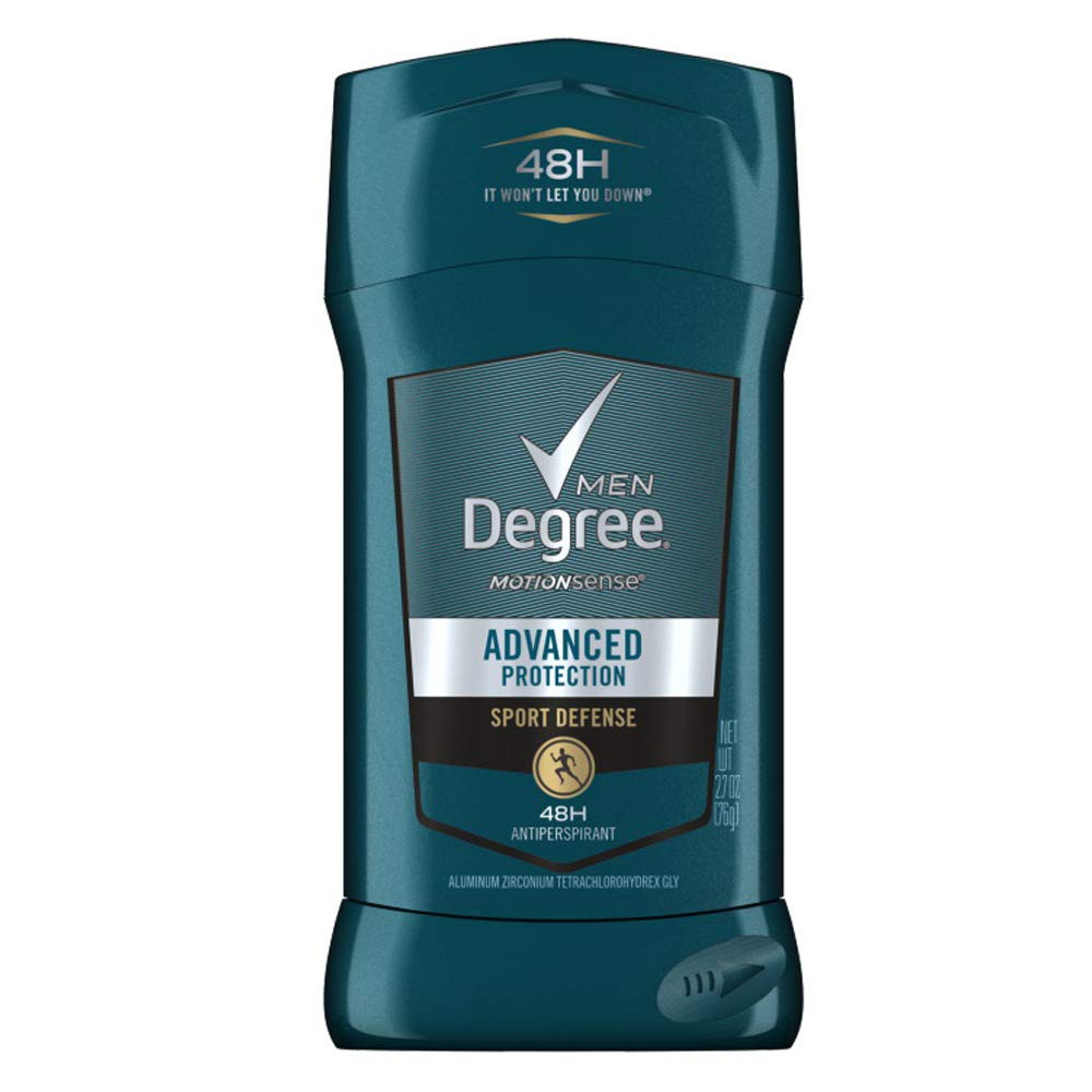 Lăn khử mùi nam dạng sáp Degree Men Advanced Protection Antiperspirant Deodorant Sport Defense 76g (Mỹ)
