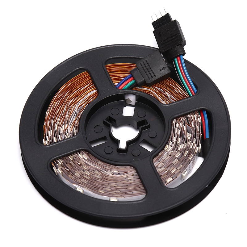 Dây Đèn LED 5M 3528 SMD RGB 600 Bóng 24 Bóng Có Điều Khiển Từ Xa Tiện Dụng