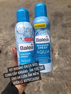 Xịt khoáng Balea Đức 150ml mẫu mới nhất