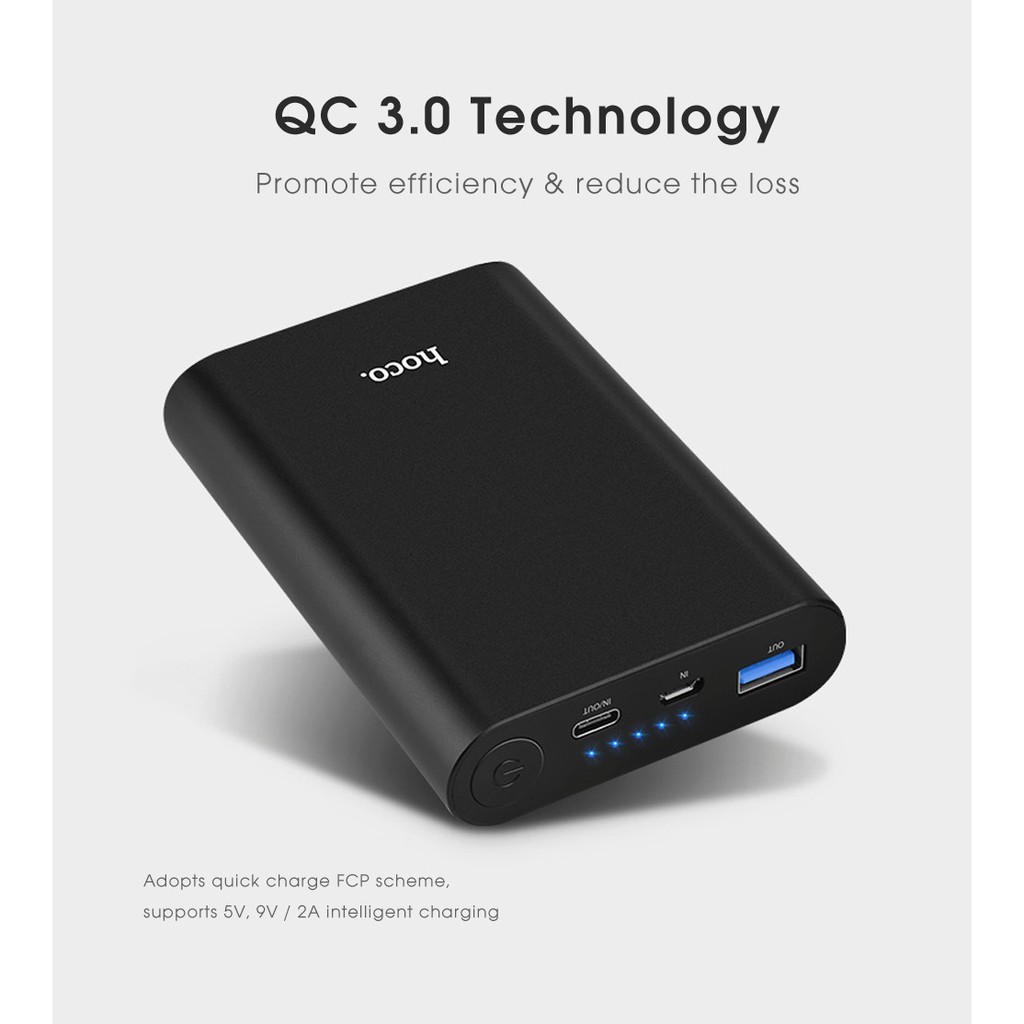 [ SALE, Giá siêu rẻ,chính hãng ,] Pin sạc dự phòng hỗ trợ sạc nhanh QC3.0 Hoco J3 8000mAh  - 11 PRO MAX