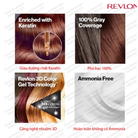Thuốc Nhuộm Tóc Revlon Colorsilk số 30 (Dark Brown)