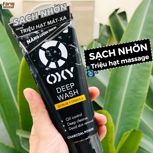 SỮA rửa mặt OXY có hạt làm sạch sâu, đánh bay nhờn, tút sáng da,cực mát 100G | BigBuy360 - bigbuy360.vn