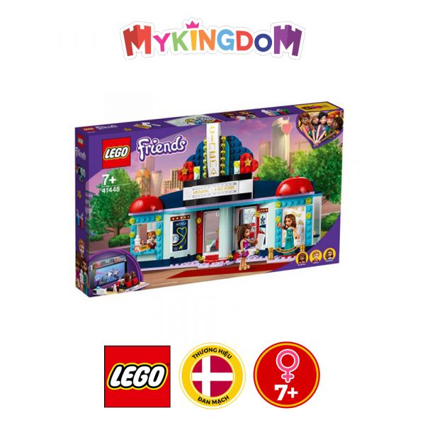 Đồ chơi xếp hình, láp ráp LEGO FRIENDS Rạp Chiếu Phim Heartlake 41448LG ( 451 mảnh ghép )