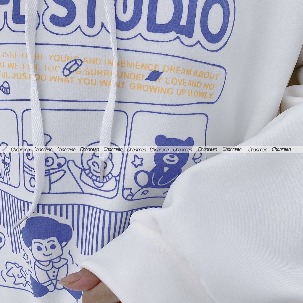 [ẢNH THẬT] Áo nỉ unisex CHANREEN [FREESHIP] siêu dày dặn cho nam và nữ | BigBuy360 - bigbuy360.vn