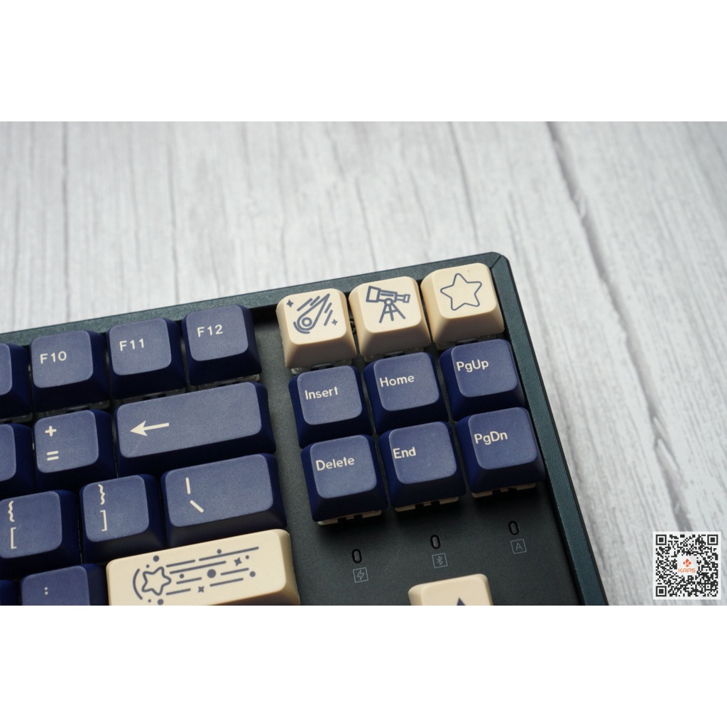 Keycap GMK Stargaze Clone - profile XDA - keycap PBT - Dyesub - 137 nút cho bàn phím cơ Dareu, IKBC, Edra, keychron