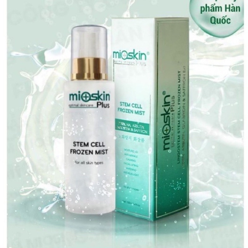 Xịt khoáng Mioskin dưỡng da 100ml (đủ tem)