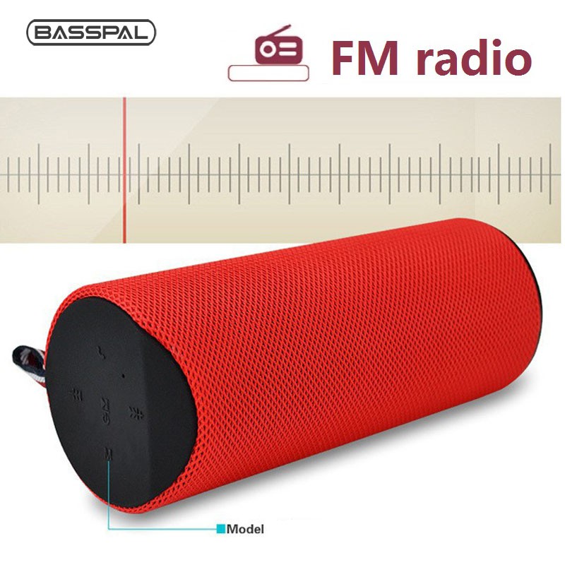 Loa Basspal M113 bluetooth không dây loại mini hỗ trợ thẻ FM