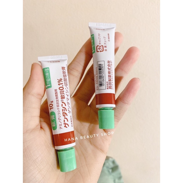 Kem sẹo Nhật gentamicin 10g
