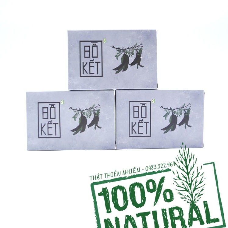 Xà bông bồ kết Sinh Dược - Xà phòng handmade - Ecobabo