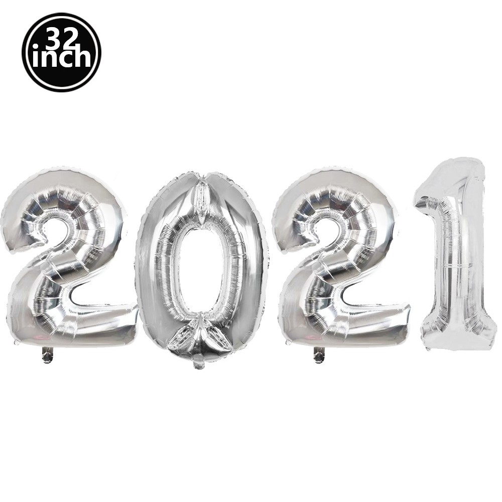 Bong Bóng Trang Trí Chúc Mừng Năm Mới 2021