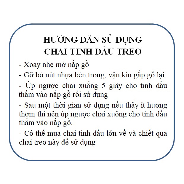 Tinh dầu Cam Treo Phòng Treo Xe ô tô Nguyên Chất TIDAMO | SweetOrange Essential Oil | Nhập khẩu Ấn Độ