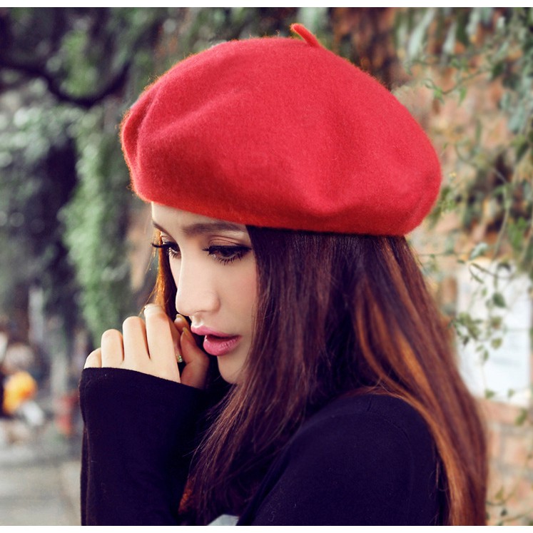 MŨ Nồi Beret Hàn Quốc_nón chụp hình xinh