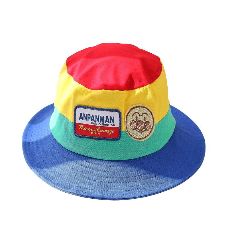 Nón Tai Bèo Mỏng Họa Tiết Anpanman Hoạt Hình Thời Trang Xuân Thu Phong Cách Hàn Quốc Cho Bé