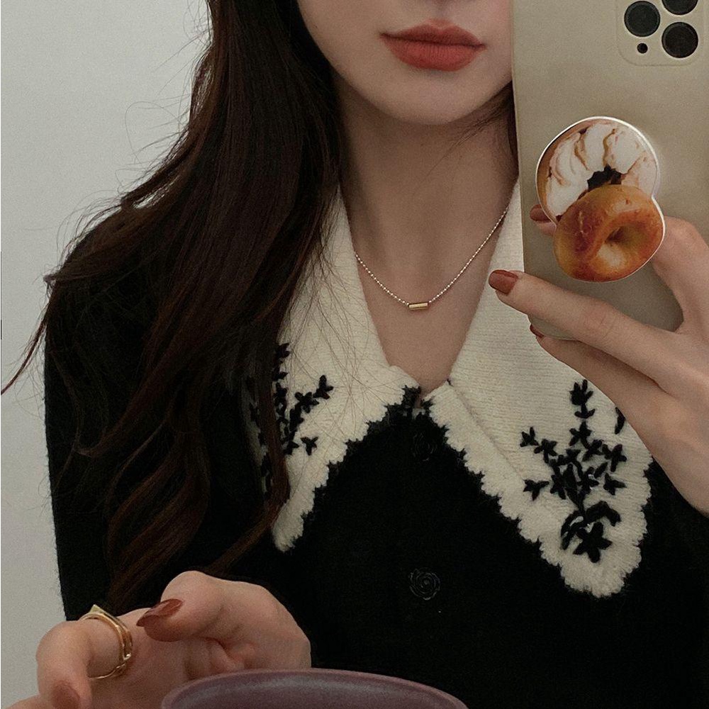 Vòng cổ Hợp Kim Mặt Hình Trái Tim Xinh Xắn Cho Nữ