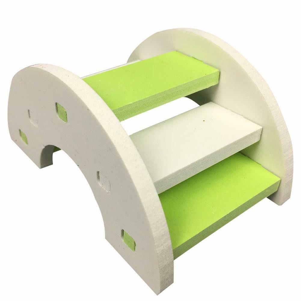 Đồ Chơi Cầu Thang Nhựa PVC Màu Cầu Vồng Cho Chuột Hamster