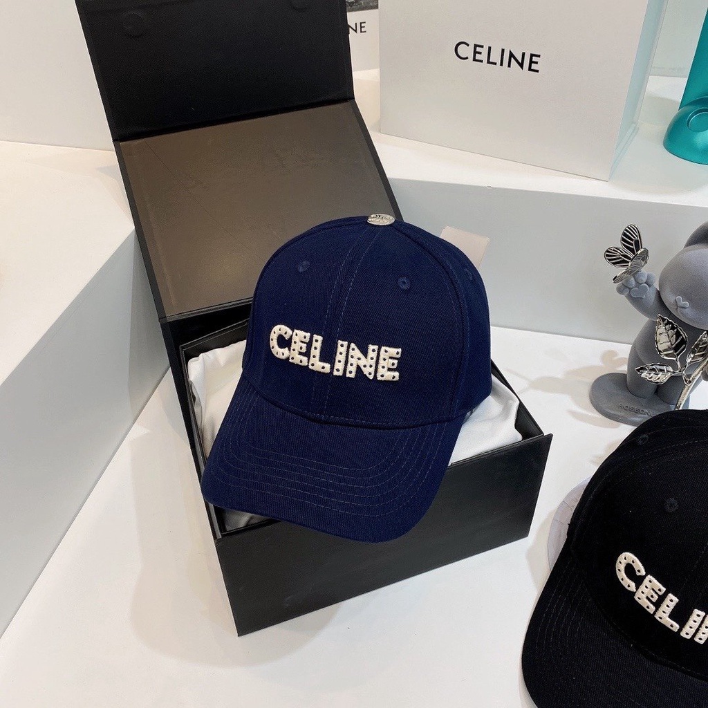 Mũ Lưỡi Trai Chống Nắng Thoáng Khí Thêu Chữ Daigou CELIN * EGZX Thời Trang Dành Cho Nam Và Nữ