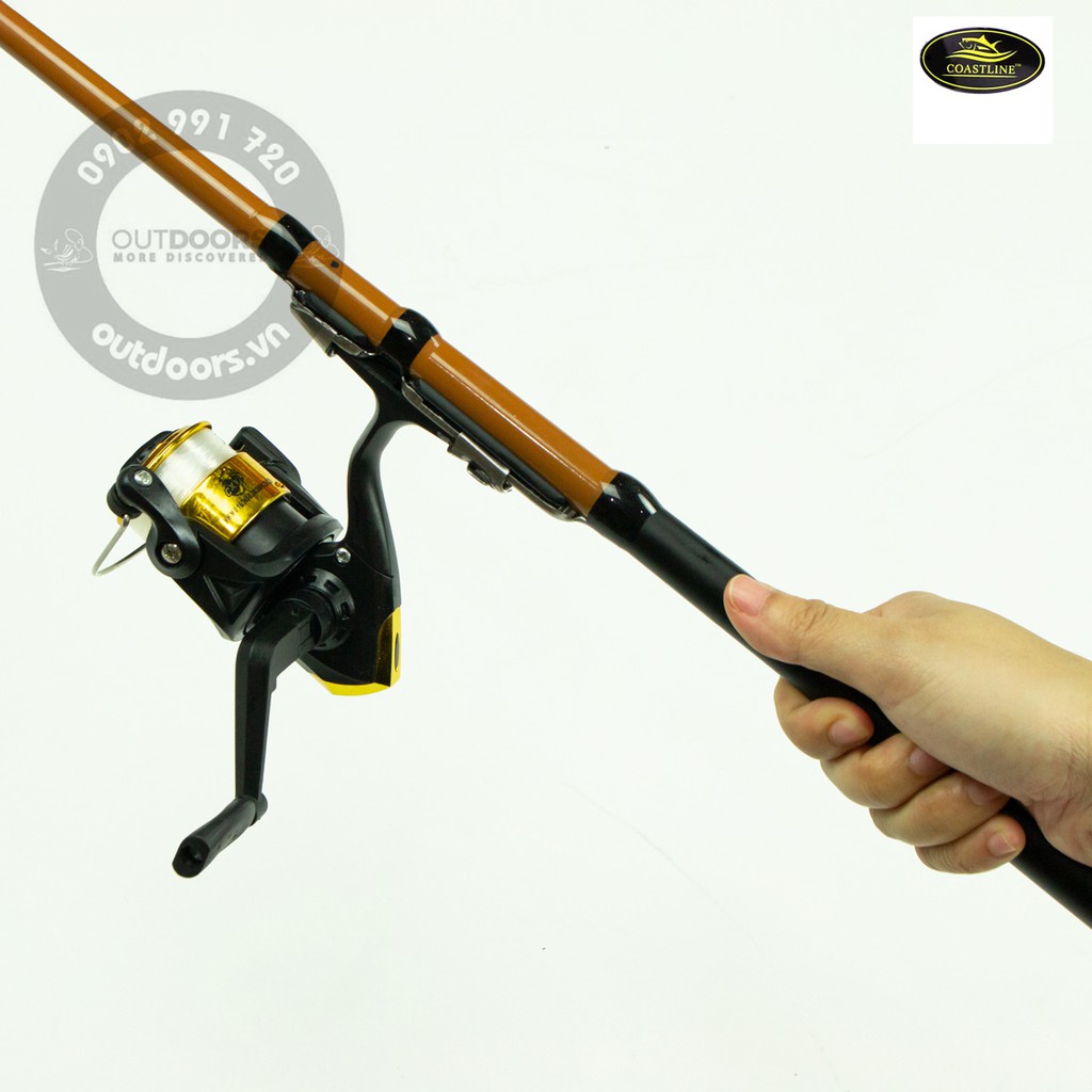 Cần chuyên dụng câu tôm Coastline X-Wonder Surf Casting 1m3/ 1m5/ 1m8/ 2m1 (đọt đặc)