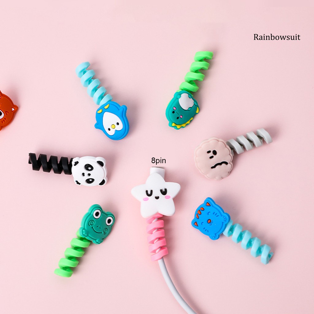 Set 2 phụ kiện bảo vệ đầu dây cáp sạc tiện lợi chất lượng cao