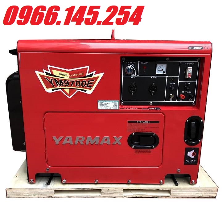 Máy Phát Điện Chạy Dầu 6Kw Yarmax YM9700E
