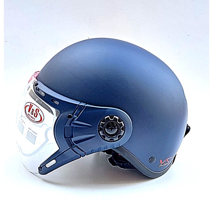 Mũ bảo hiểm nửa đầu có kính siêu đẹp - VS105k -đủ màu - bảo hành 12 tháng