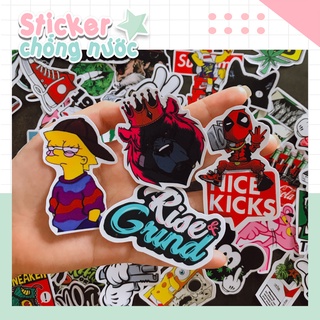 Set sticker SWAG chất lừ - set chống nắng chống nước