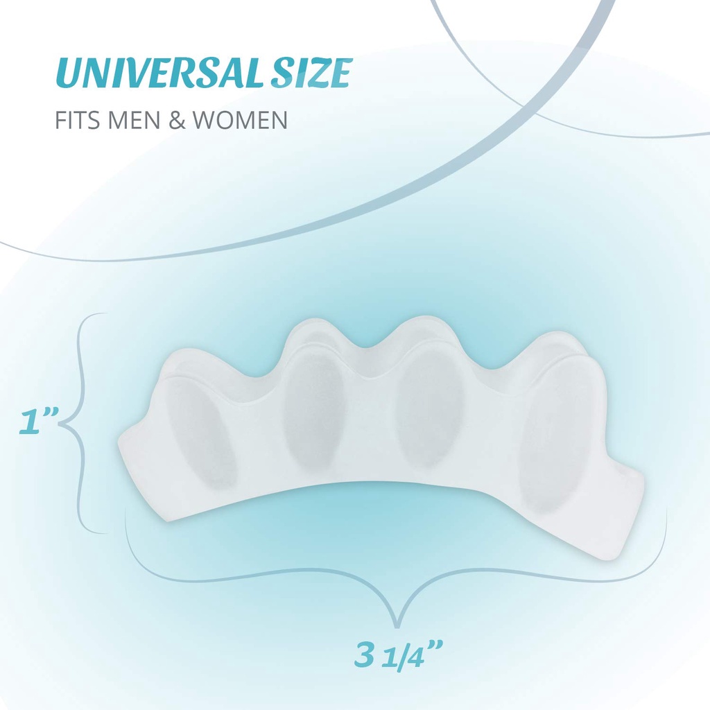 Dụng Cụ Tách Ngón Chân Cái Bằng Silicone
